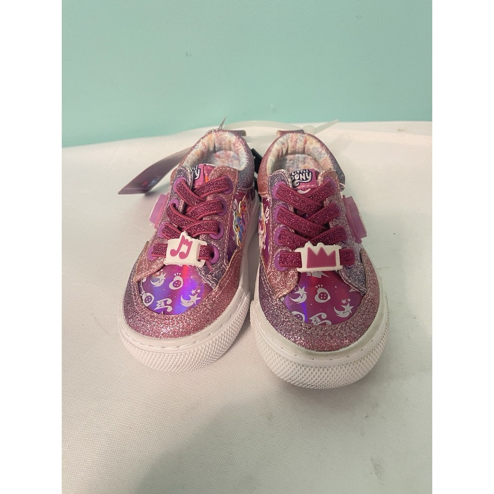 My Little Pony Little Girls Sneakers‎ Size 6 Rainbow Colors